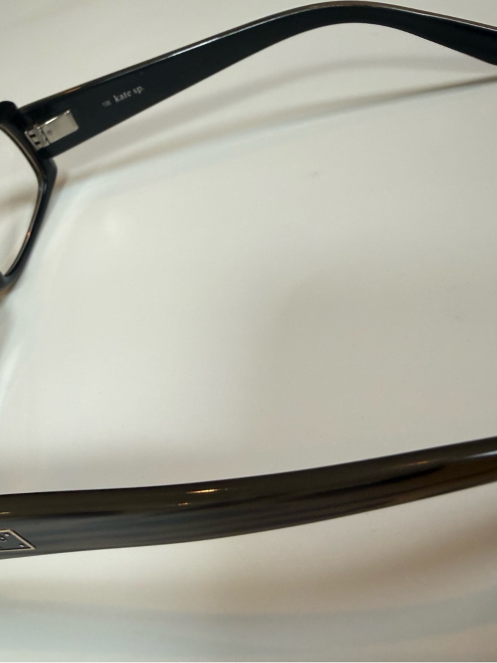 kate spade Brown Rectangular Eyeglasses with Green Case - Picture 4 of 6